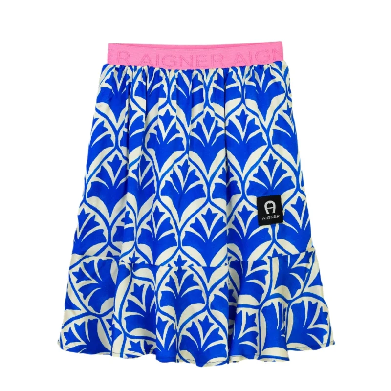 Logo Print Skirt