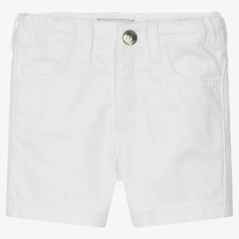 AJ White Dressy Shorts