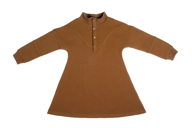 Crew kids Camel Piped Dress