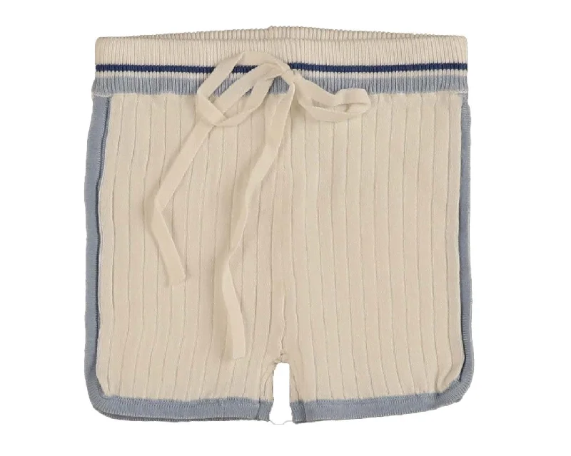 BELATI BLUE STRIPED EDGE SHORTS [FINAL SALE]