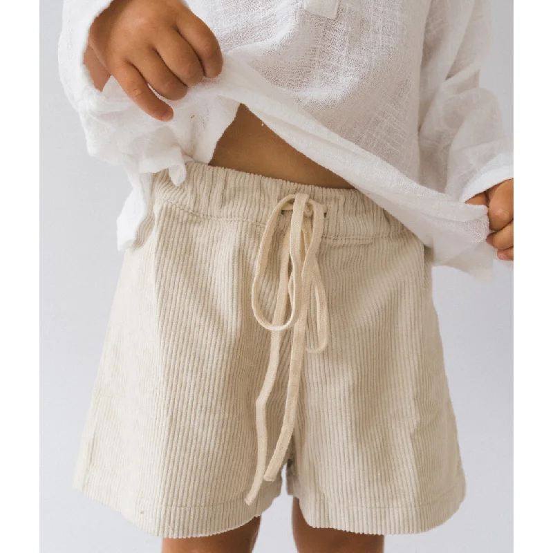 Bowie Shorts - Natural Cord