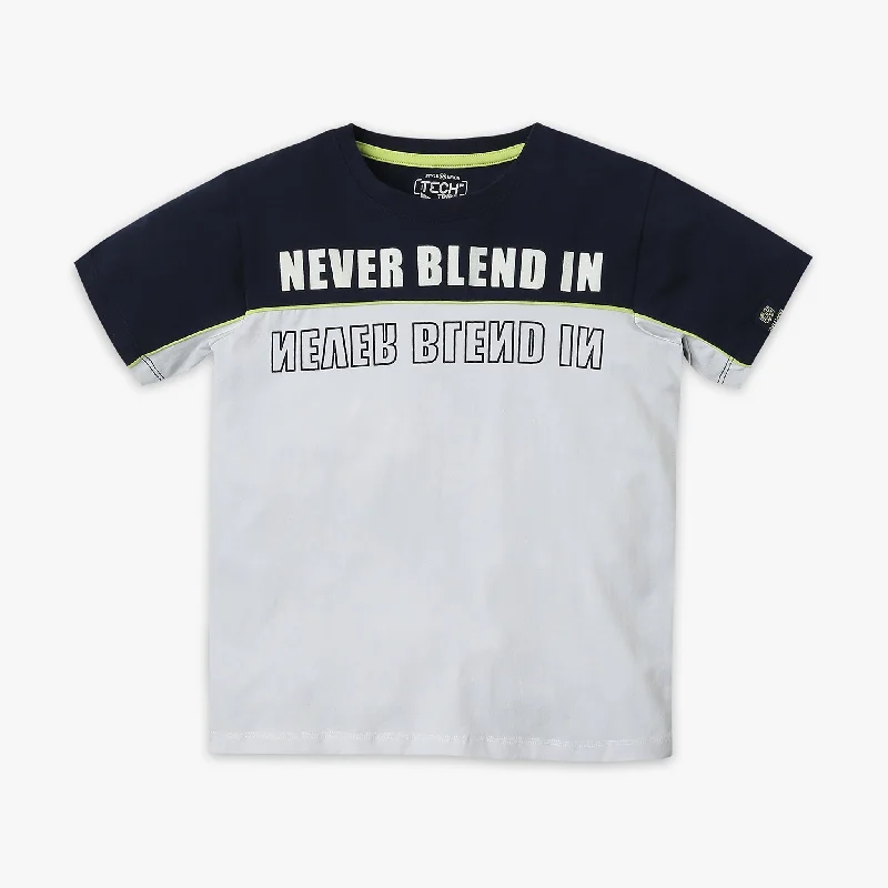 Boy's Regular Fit Printed T-Shirt