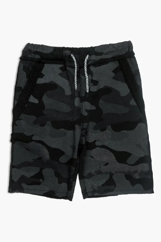 Boys Shorts Appaman Brighton - Black Camo