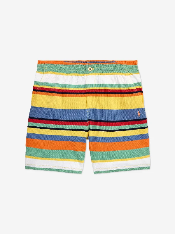 Ralph Lauren Boys Striped Shorts in Multicolour