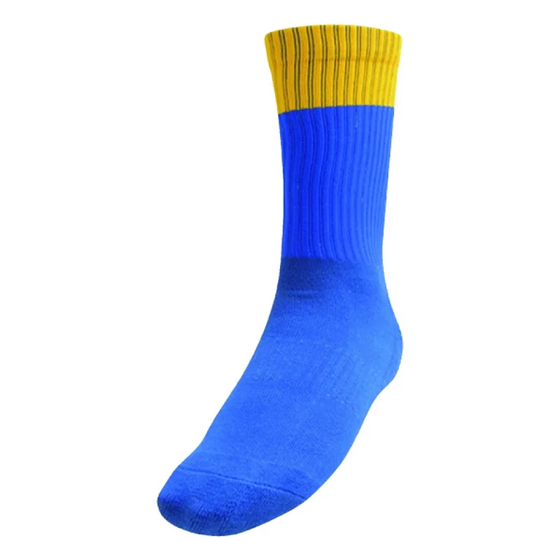 Burley West Coast Eagles AFL Elite Crew Football Socks