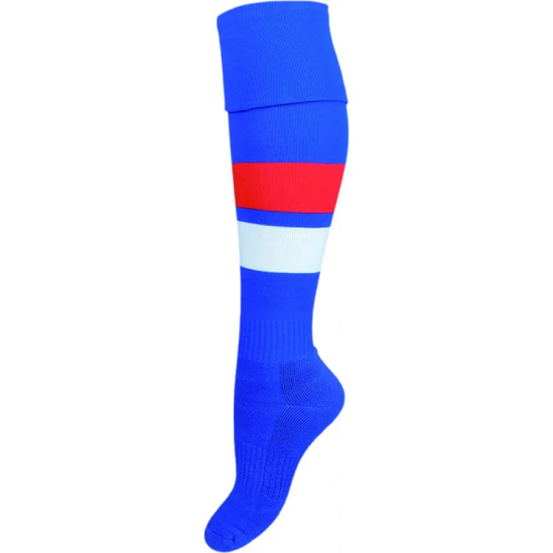 Burley Western Bulldogs AFL Elite Kids Football Socks