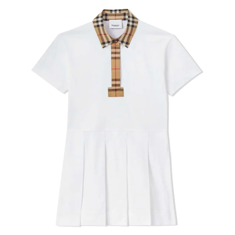 White Polo Dress