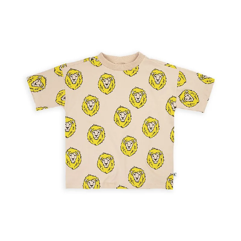 Lion Oversized Short Sleeve Shirt - 2 Left Size 4-6 & 12-14 years