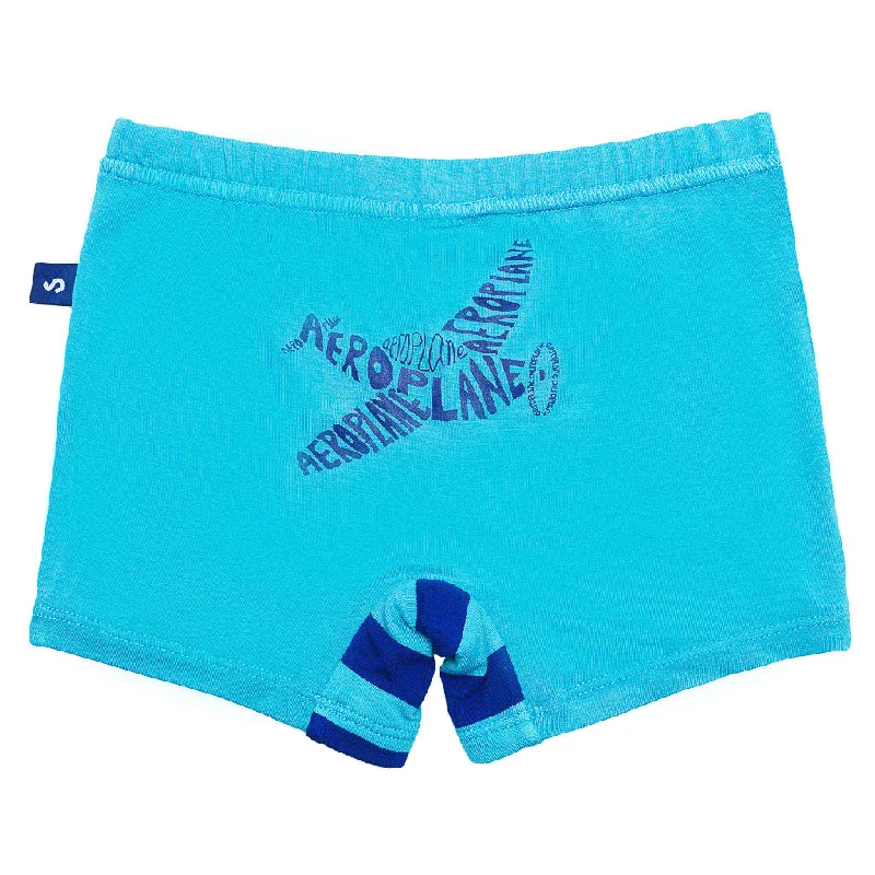 Bamboo boxer shorts - Daniel's aeroplane