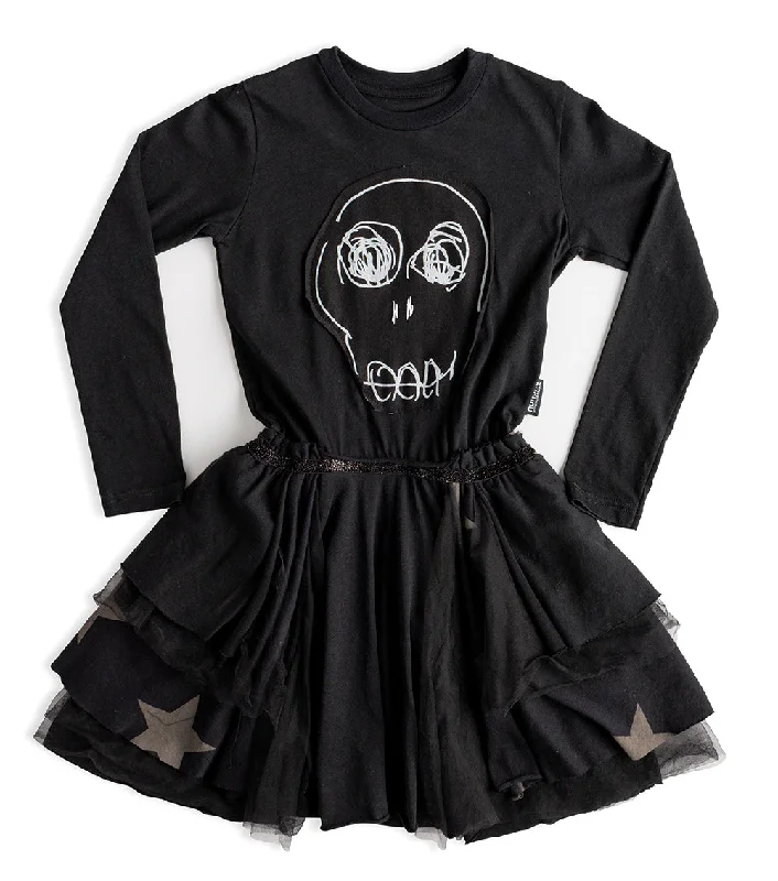 dazed skull layered dress