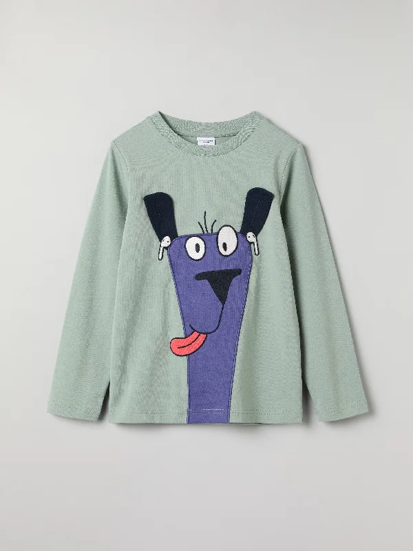 Dog Print Kids Top