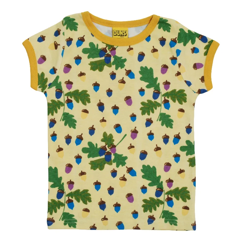 Acorns - Yellow Short Sleeve Shirt - 2 Left Size 9-10 & 10-11 years