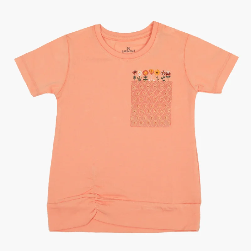 Eminent Girls T-Shirt - Peach