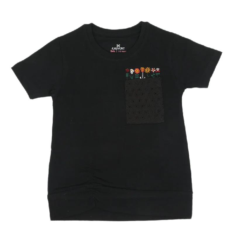 Eminent Girls T-Shirt - Black