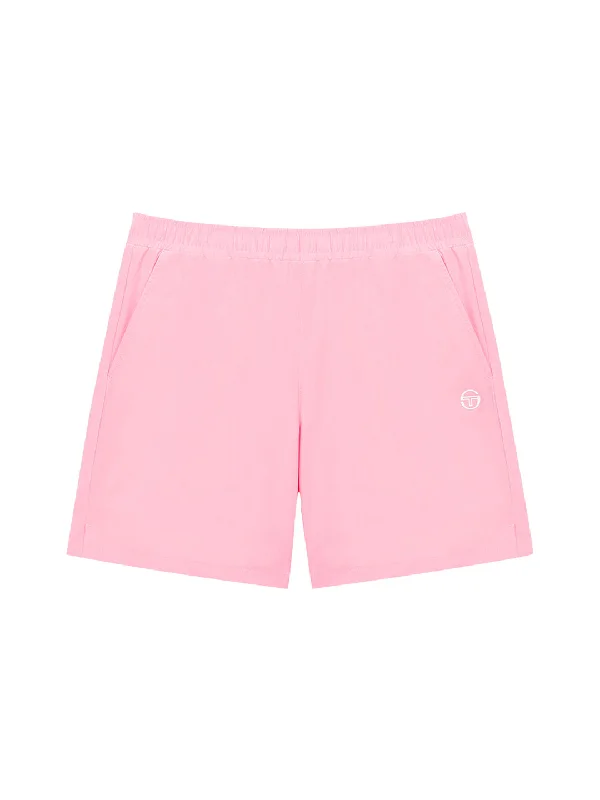 Essential Woven Shorts- Light Pink