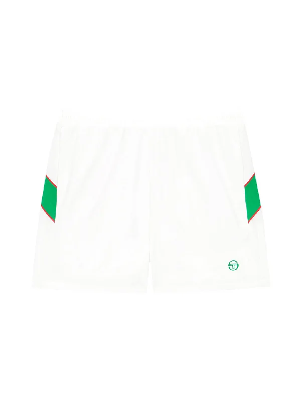 Flag Woven Shorts- Off White