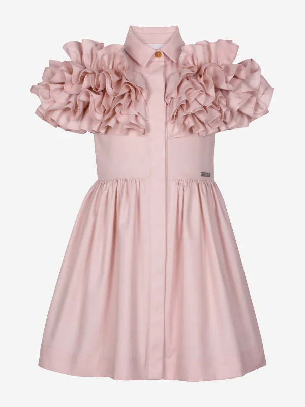 Girls Glorious Sunshine Dress in Pink