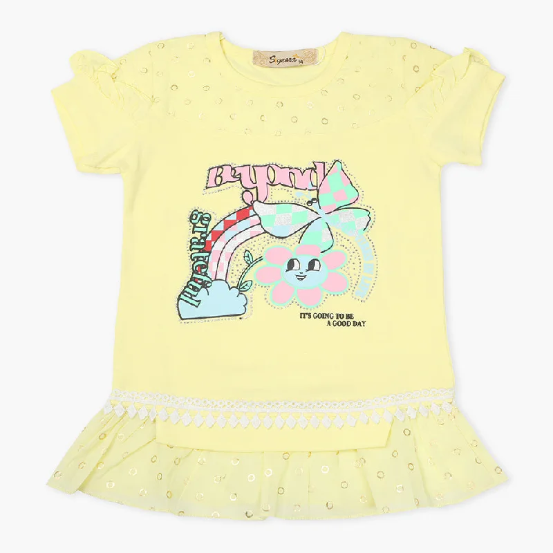 Girls T-Shirt - Lemon