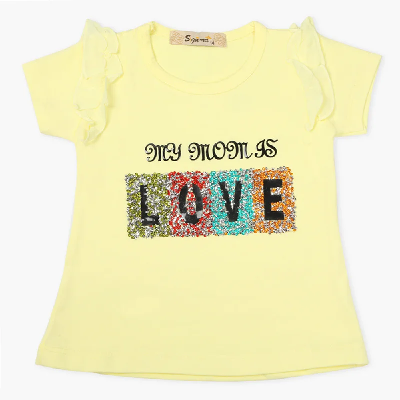 Girls T-Shirt - Lemon