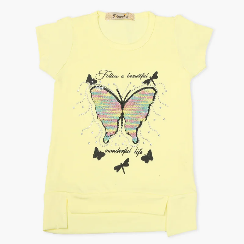 Girls T-Shirt - Lemon