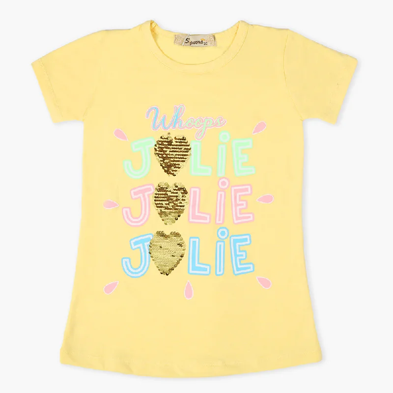 Girls T-Shirt - Lemon