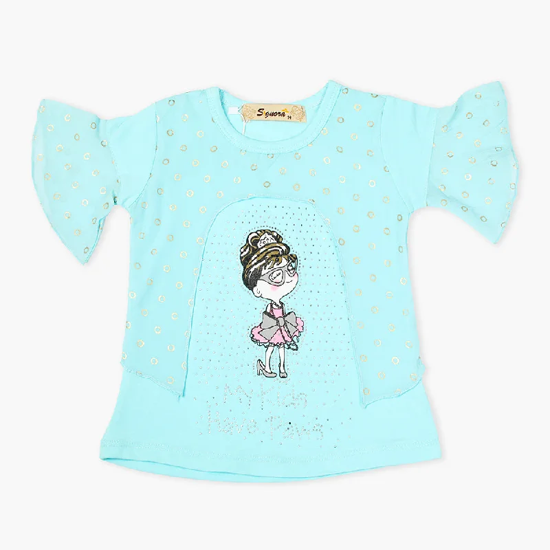 Girls T-Shirt - Light Blue