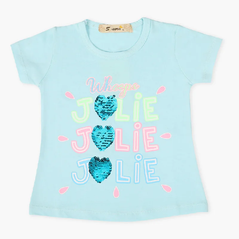 Girls T-Shirt - Light Blue