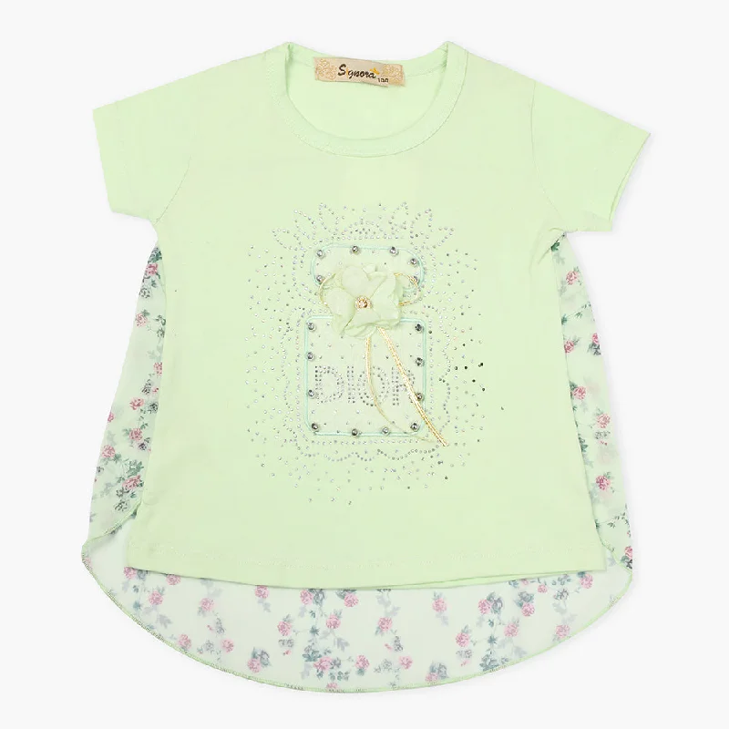 Girls T-Shirt - Light Green