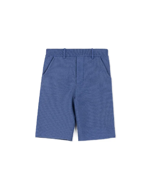 HARPER JAMES NAVY KNIT DRESS SHORTS [FINAL SALE]