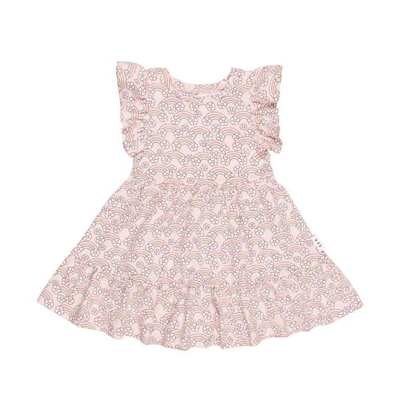 Huxbaby - Flowerbow Frill Dress - HB1032W24