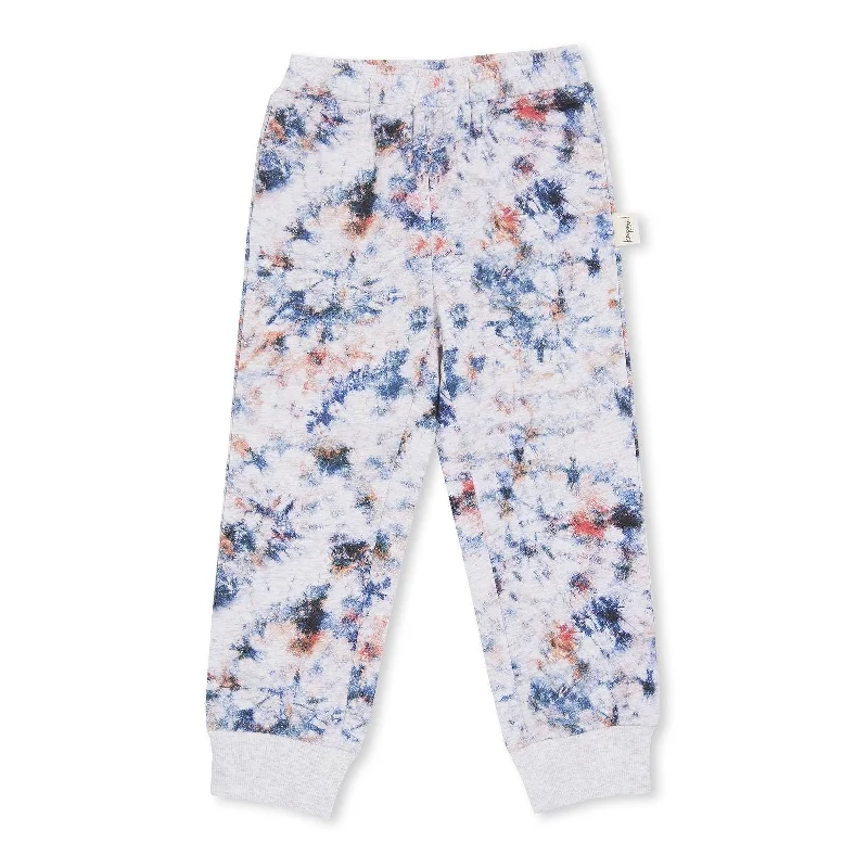 KAPOW INDIGO DYE TRACK PANTS