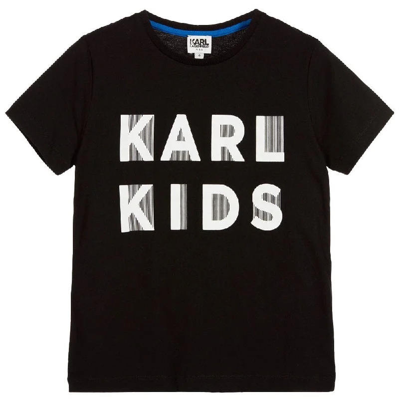 Karl Lagerfeld Boys Black 'Karl Kids' T-Shirt