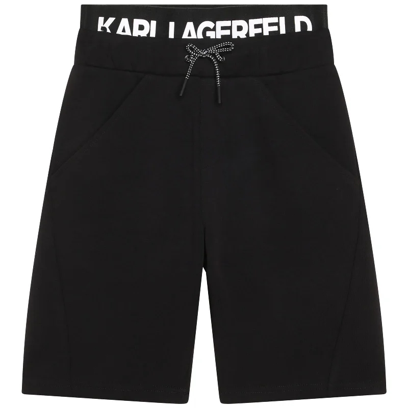 Logo Print Shorts