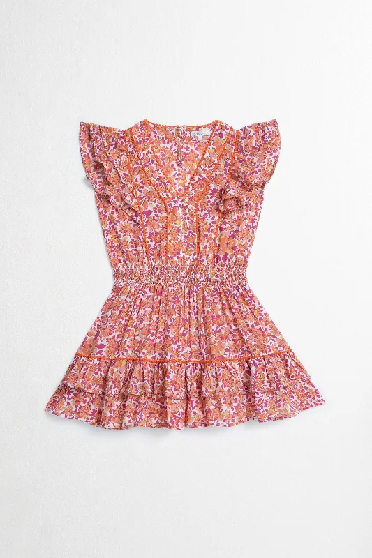 Kids Mini Dress Camila - Pink Net