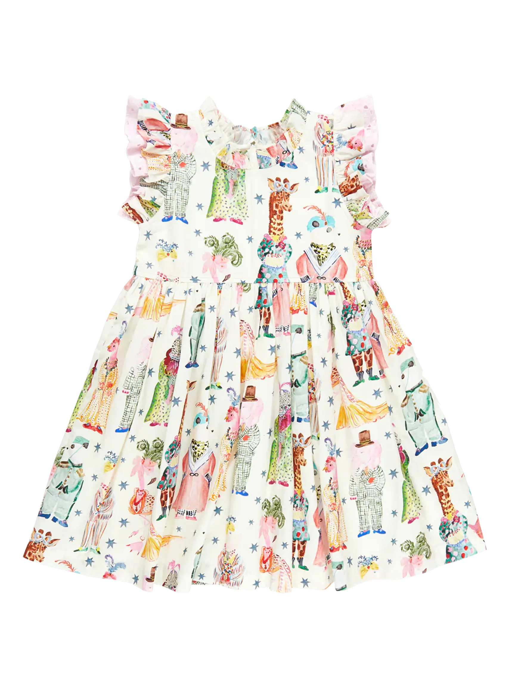 Leila Dress - Circus Animals