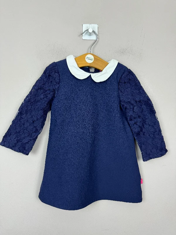 Little Bird Lace Arm Dress 9-12m