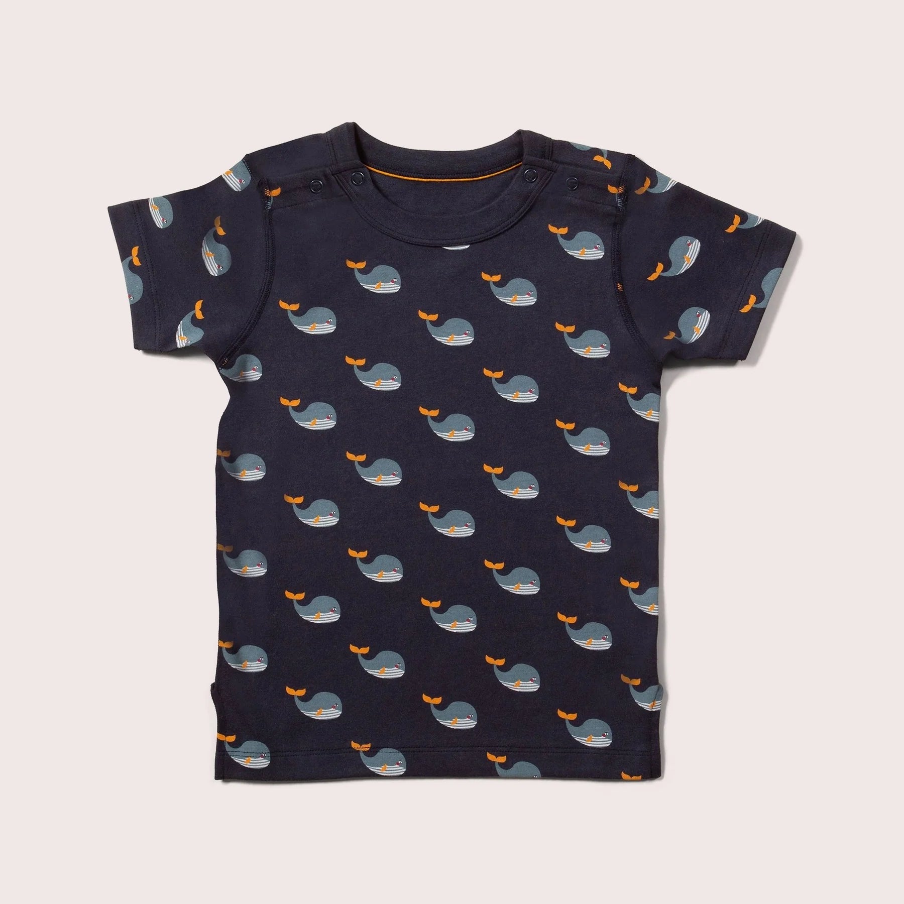 Whale Song Easy Feeding Adaptive Short Sleeve Shirt