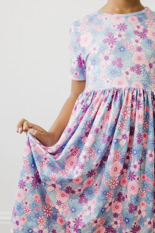 Love Blooms S/S Twirl Dress