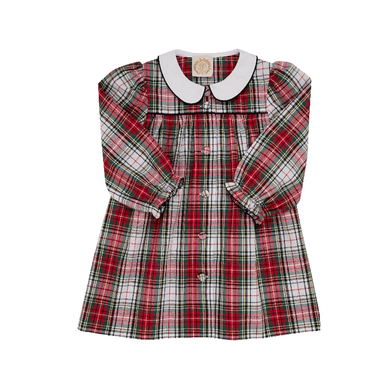 LS Tabitha's Teacher's Pet Dress Keene Place Plaid with Newport Night