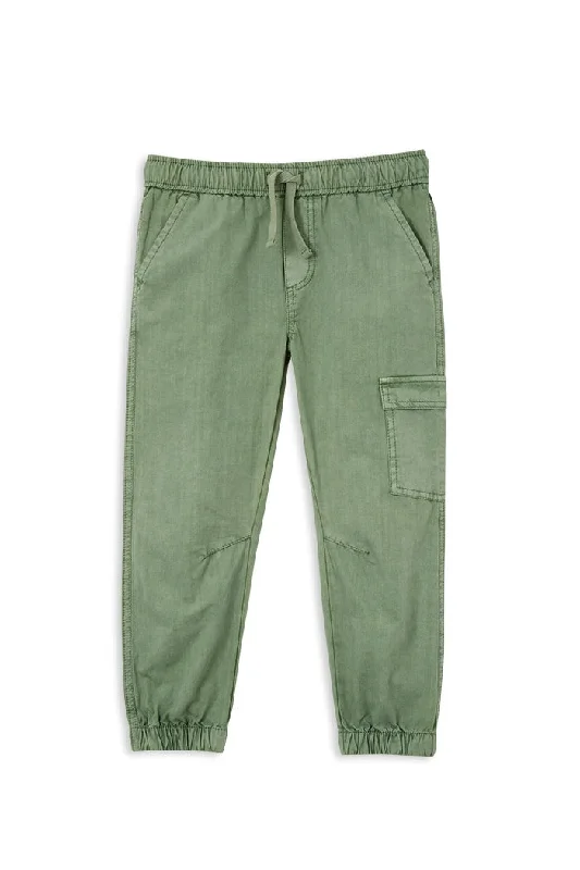 MILKY KIDS - GREEN CARGO PANT