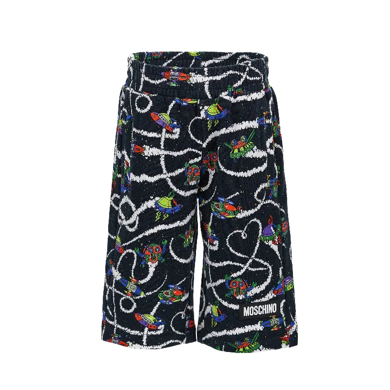 Logo Print Shorts