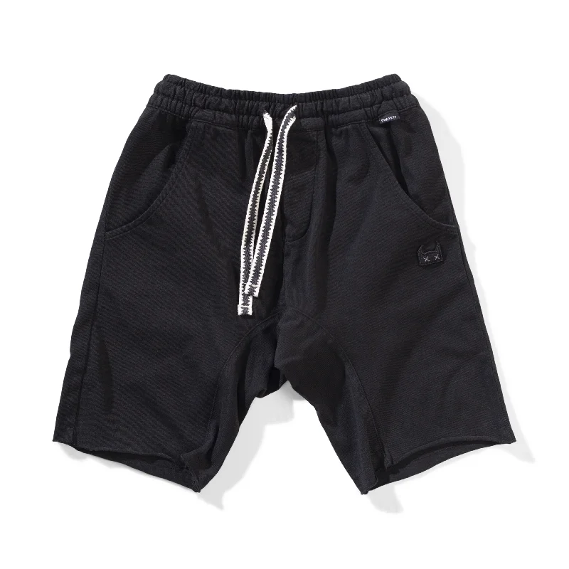 MUNSTER - SLACKER SHORT WASHED BLACK