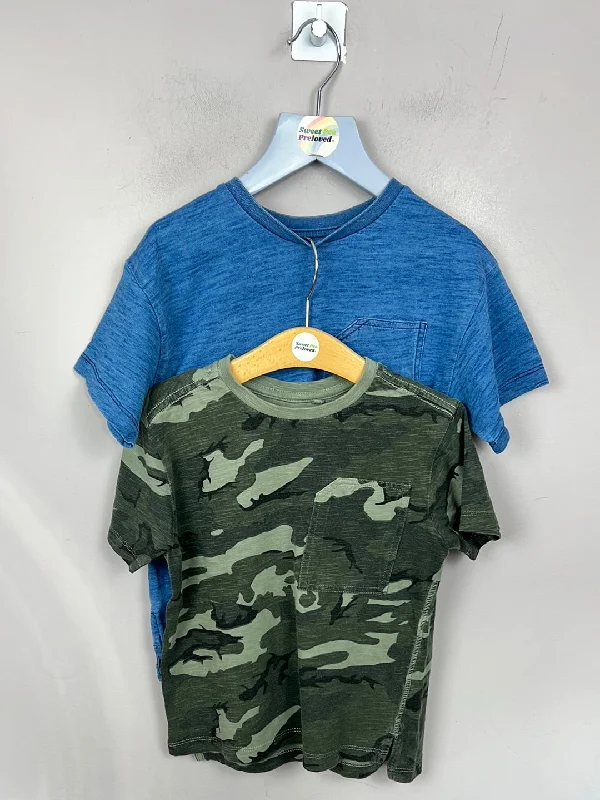 Next camo/blue t-shirts 3y