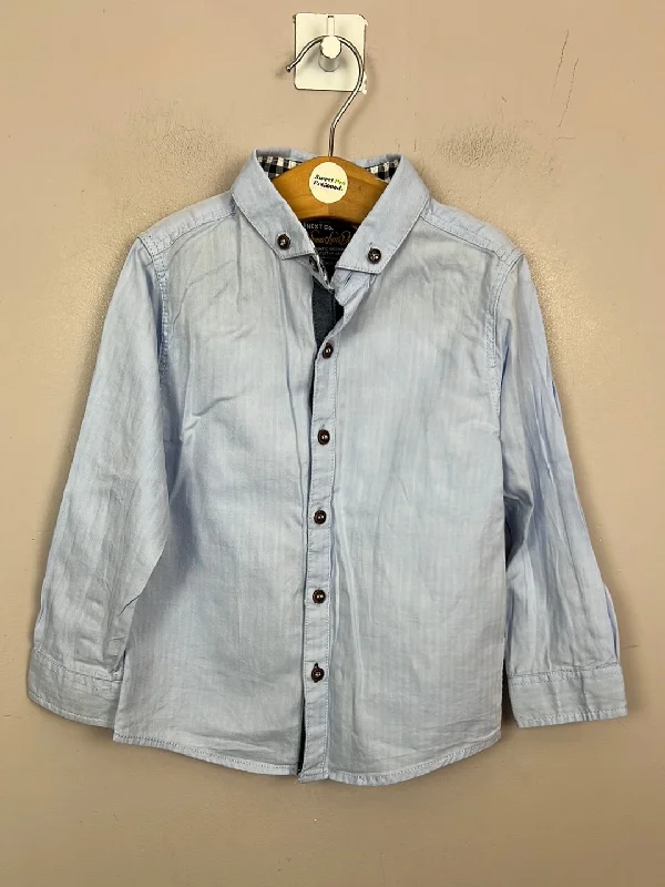 Next light blue shirt 2-3y