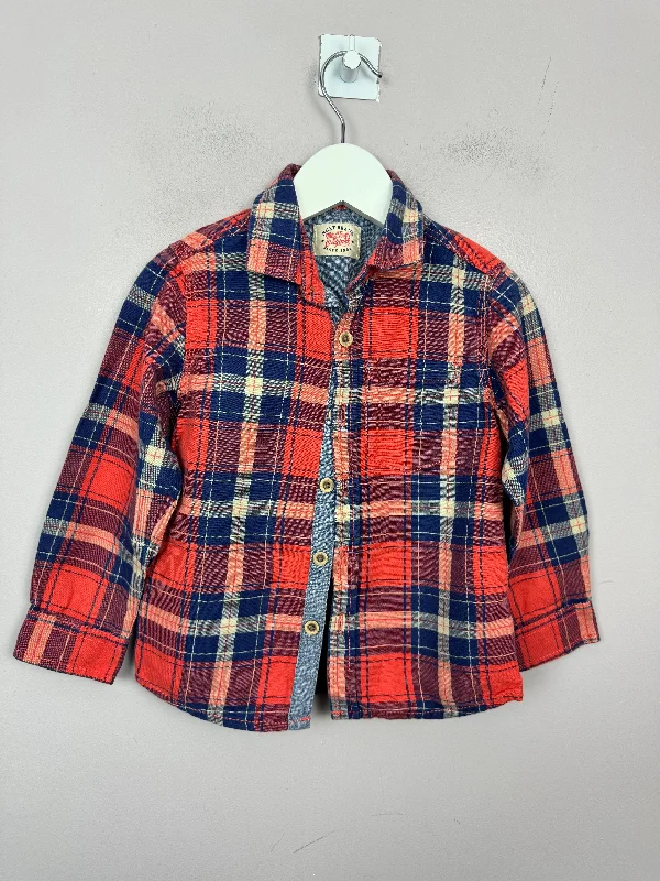 Next red check shirt 2-3y