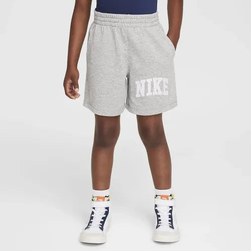 NIKE KID'S CLUB FRENCH TERRY GREY SHORT