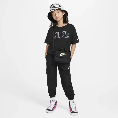 NIKE KID'S FEMME POP BLACK TEE