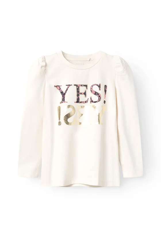 Name It Mini Girl Shelly Sweatshirt, Jet Stream