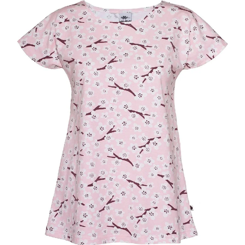 Adult's VUONO Short Sleeve Shirt - Cherry Blossom in Soft Pink