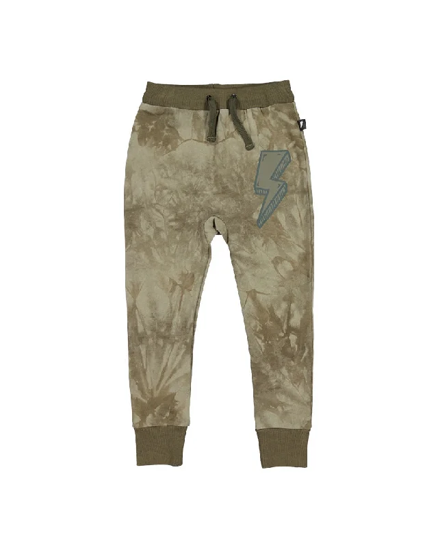 RADICOOL - COMIC BOLT TIE-DYE RIVER PANT